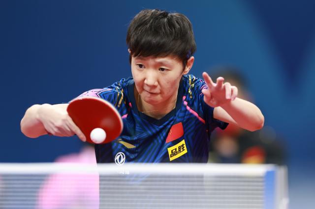 石油杯赛制-WTT澳门赛樊振东孙颖莎轻松获胜 王曼昱爆冷止步